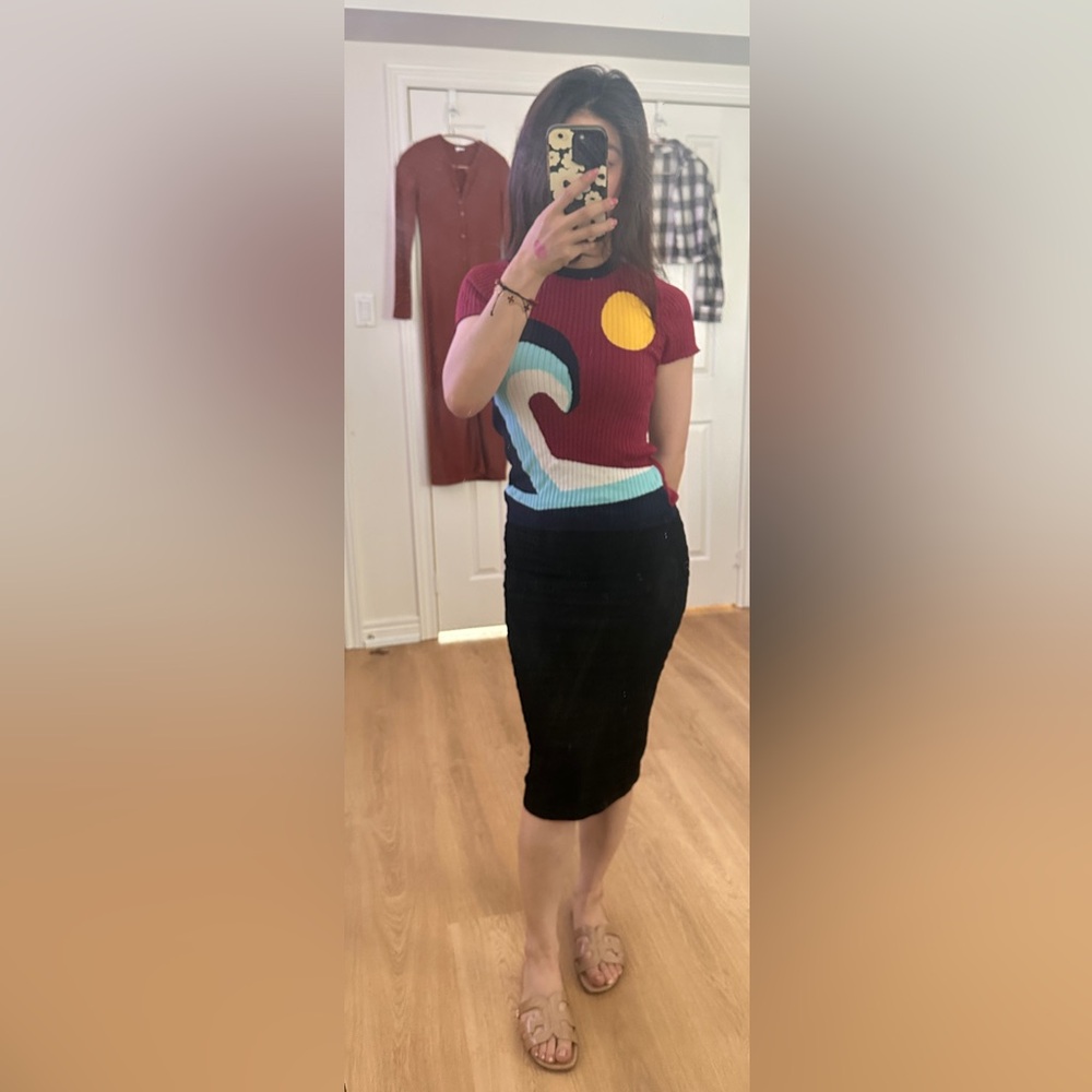 Cute top red size xs to small